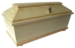 Mała trumna kremacyjna model TAK