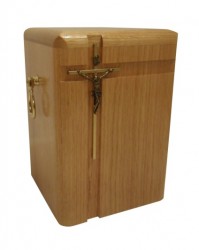 Urna drewniana model UD-9 jasna