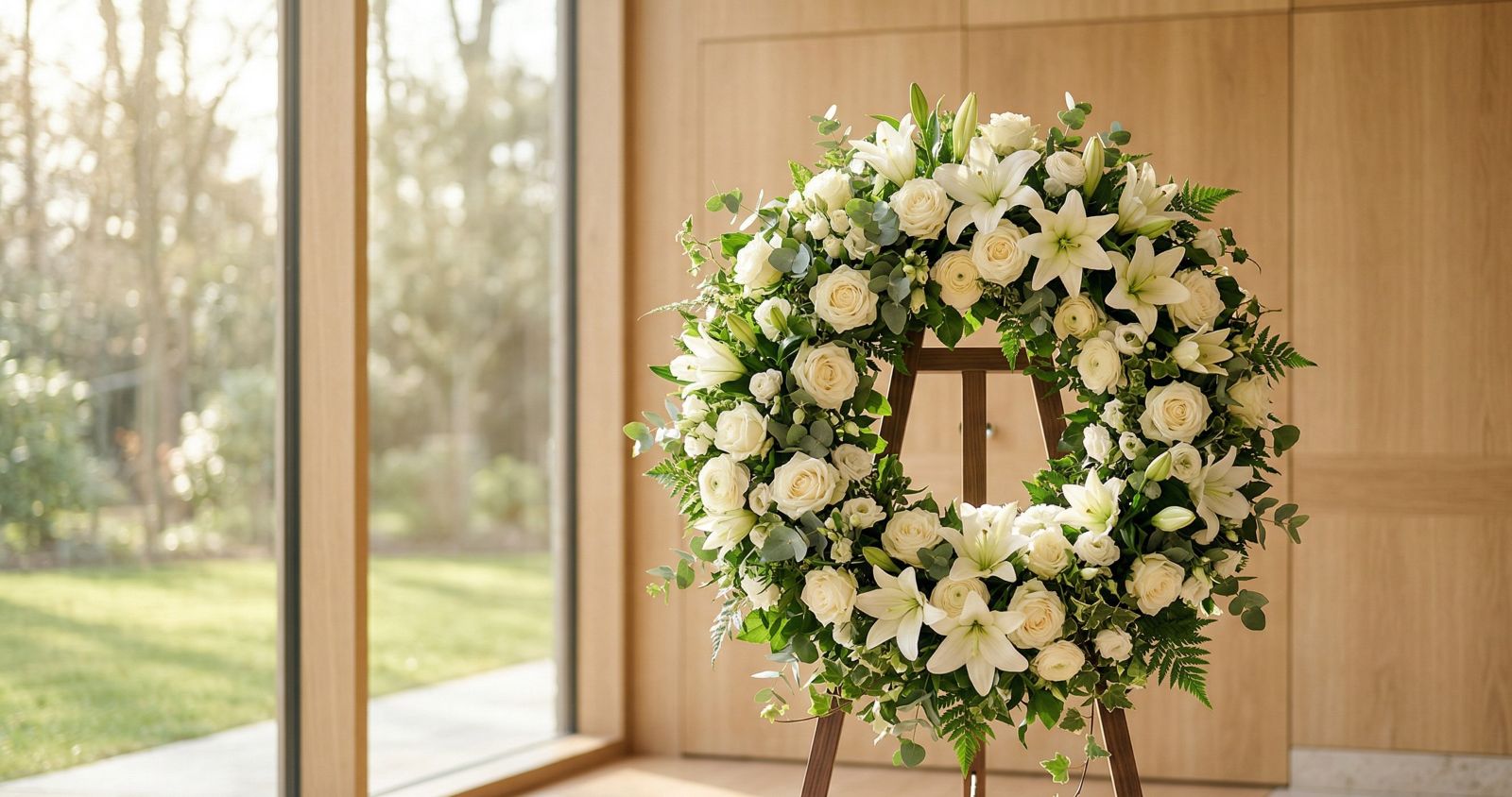 Piękne wieńce pogrzebowe